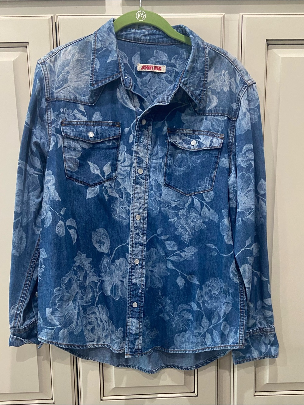 Johnny Was Rialto Denim Blouse Jacket